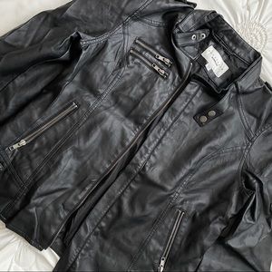Faux Leather Jacket ✨3 for $20✨